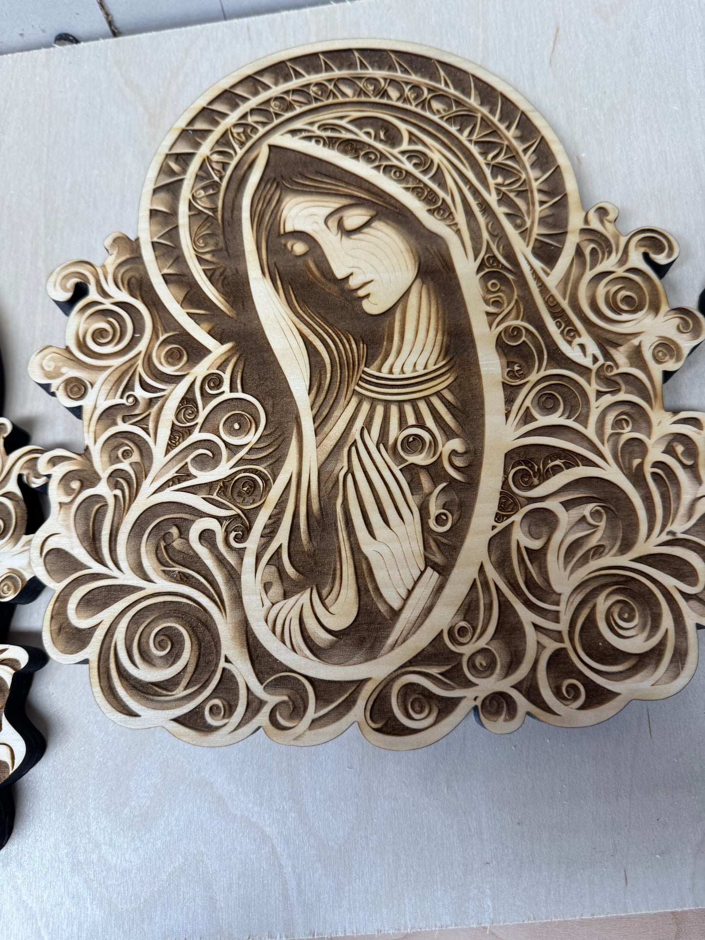 Praying Virgen Marry 01